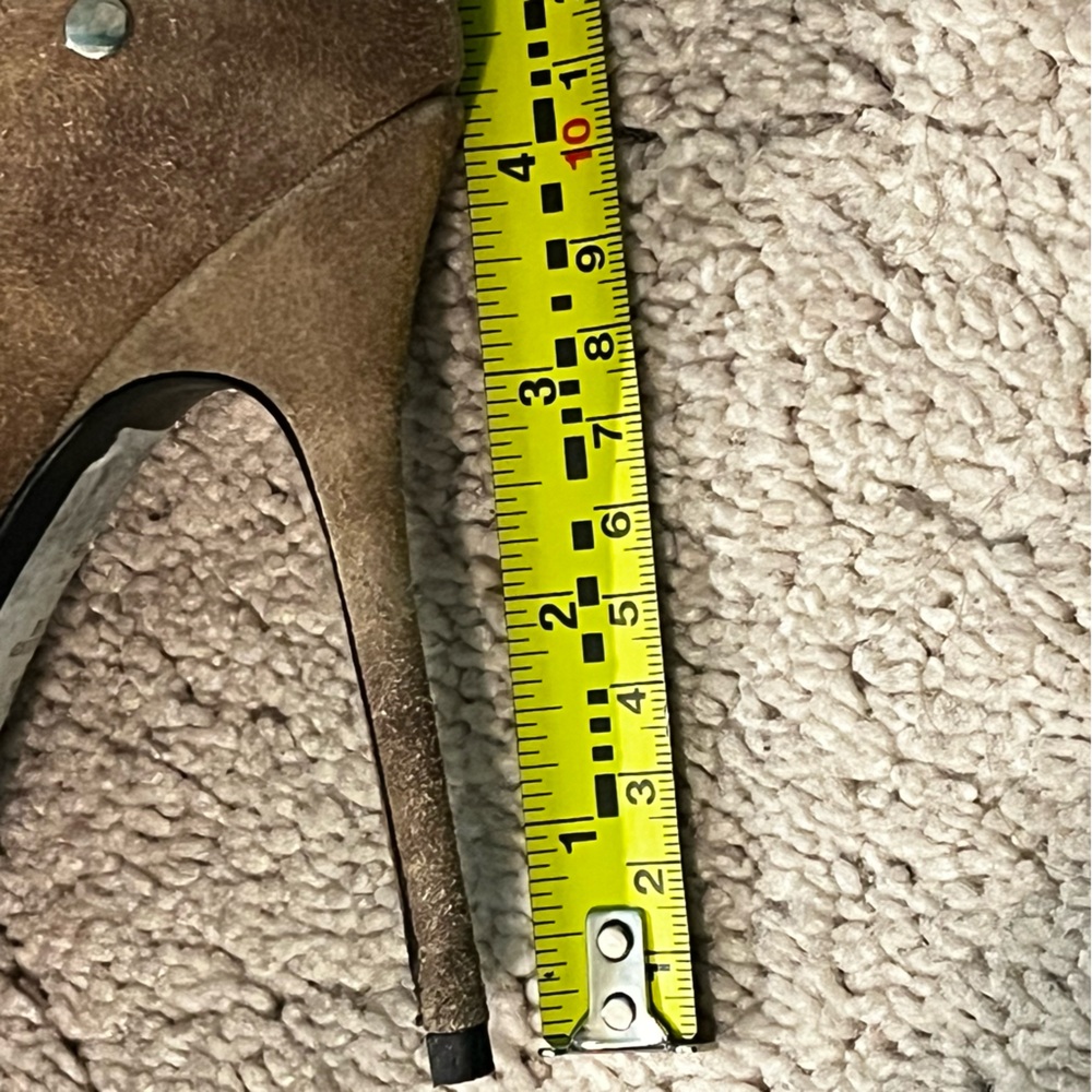 Giuseppe Zanotti High Heels Suede Ankle Bootie Studded Side Zip Laces EU 37/US 7 - Picture 16 of 16